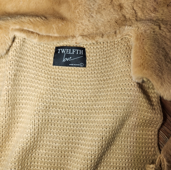 Twelfth Love Boho Vest Size Large - Picture 6 of 7